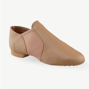 Capezio Tan Slip-On Jazz Shoe